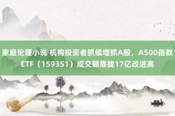 家庭伦理小说 机构投资者抓续增抓A股，A500指数ETF（159351）成交额靠拢17亿改进高
