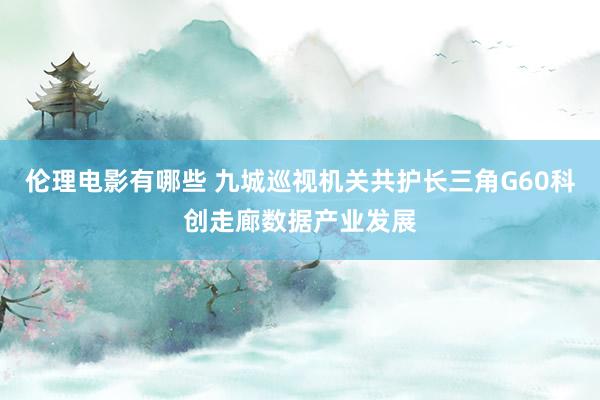 伦理电影有哪些 九城巡视机关共护长三角G60科创走廊数据产业发展