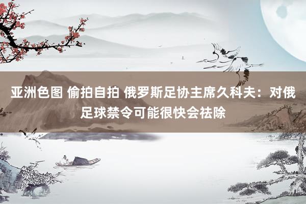 亚洲色图 偷拍自拍 俄罗斯足协主席久科夫：对俄足球禁令可能很快会祛除
