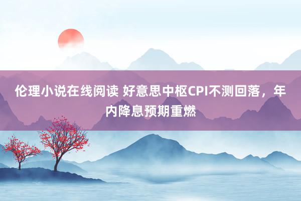 伦理小说在线阅读 好意思中枢CPI不测回落，年内降息预期重燃