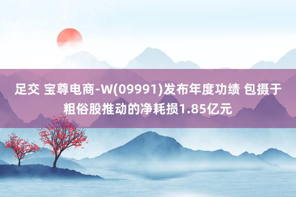足交 宝尊电商-W(09991)发布年度功绩 包摄于粗俗股推动的净耗损1.85亿元
